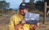 Jimby with coffee table book