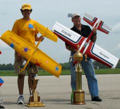 Photo of Paul Ferrell and Brett Buck, Senior and Open Champs